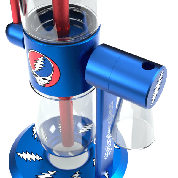 The Grateful Dead x Stundenglass Gravity Infuser w/ Grateful Dead Stundenglass Ashcatcher
