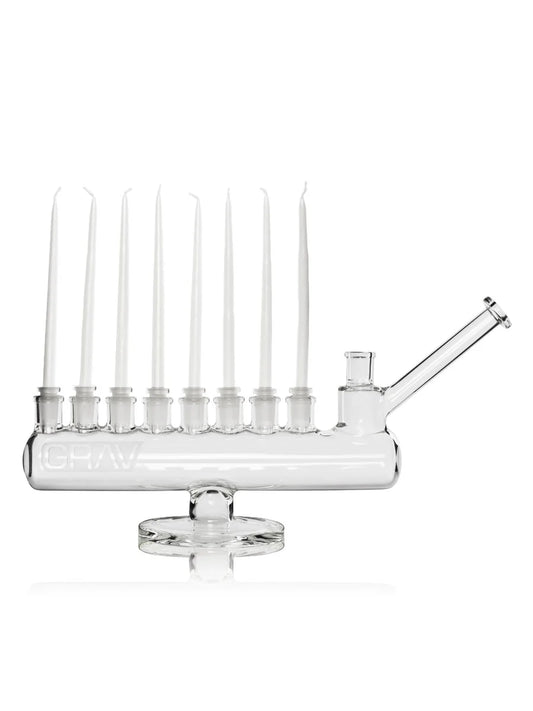 GRAV® CLEAR MENORAH