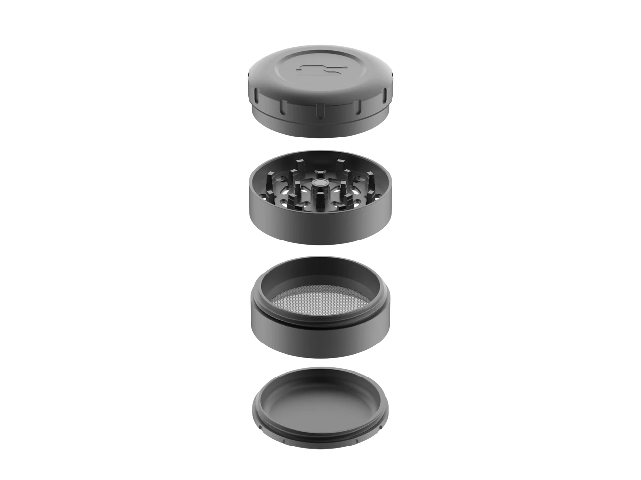 TANK GLASS | LOS ANGELES - THE SHREDSTEP GRINDER - BLACK
