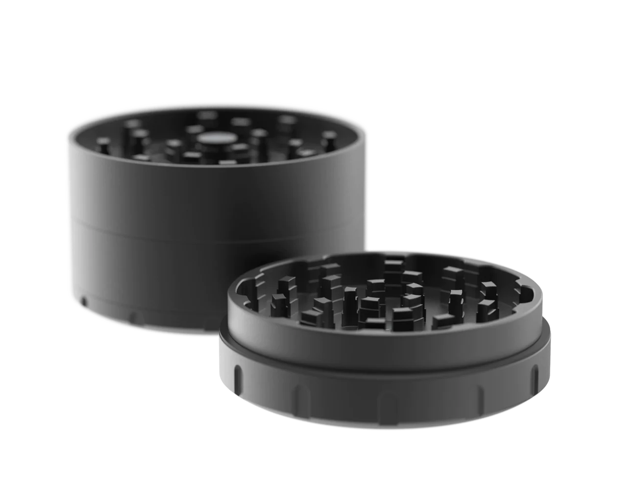 TANK GLASS | LOS ANGELES - THE SHREDSTEP GRINDER - BLACK