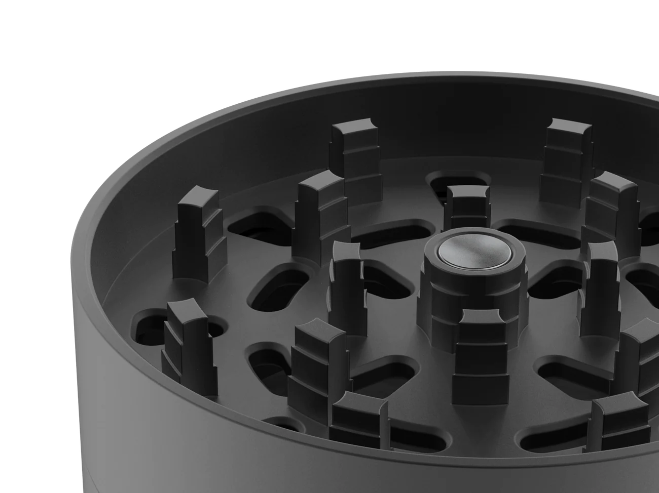 TANK GLASS | LOS ANGELES - THE SHREDSTEP GRINDER - BLACK