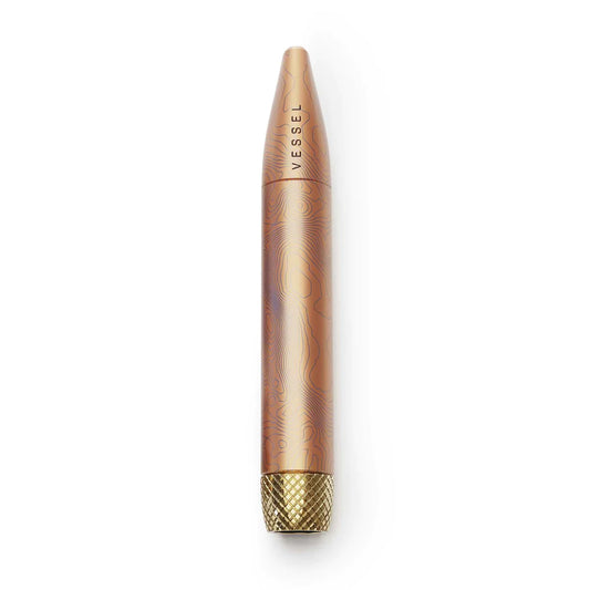 Vessel Helix Dry Herb Innovative One-Hitter- Rose Gold