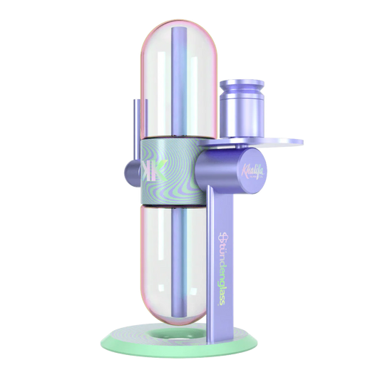Khalifa x Stündenglass Gravity Infuser - Violet Sky / Mints w/ limited edition merchandise