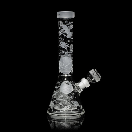 Milkyway Space Odyssey in 3D 11" Beaker (MK-1216)