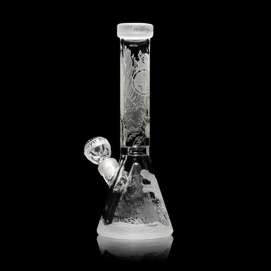 Milkyway Clear Blood Feud 11" Glass Beaker