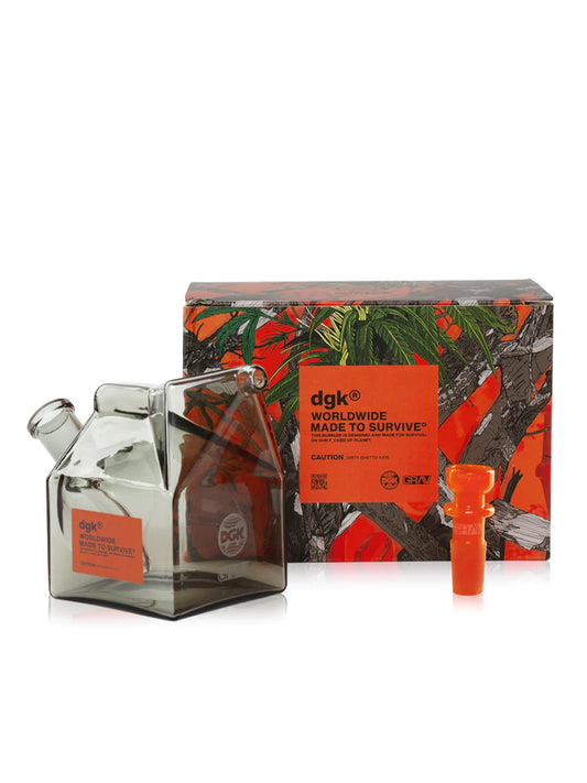 GRAV X DGK Milk Carton Bubbler