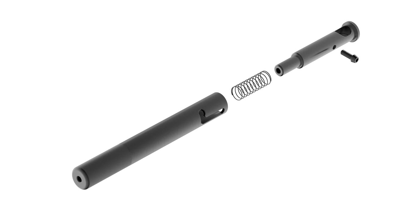 TANK GLASS | LOS ANGELES One-Hit Black Titanium