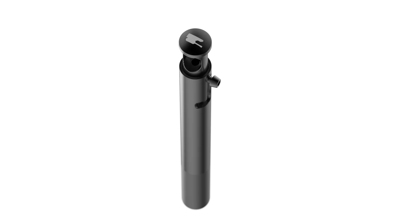 TANK GLASS | LOS ANGELES One-Hit Black Titanium