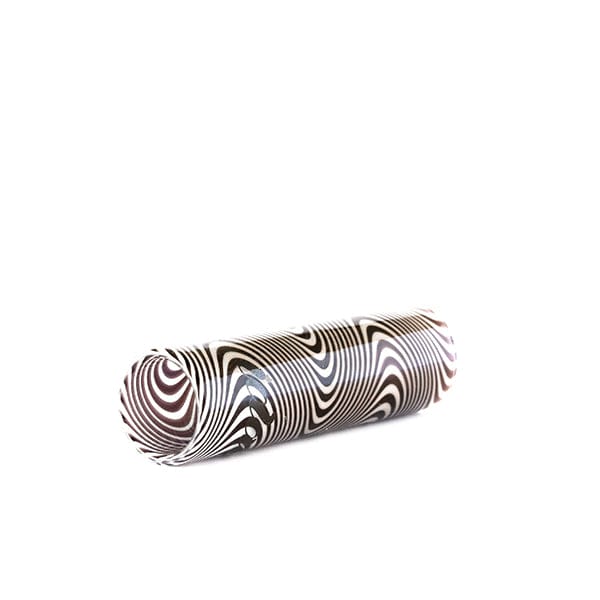 IDAB GLASS HOOKAH HOSE TIP (BLACK + WHITE)