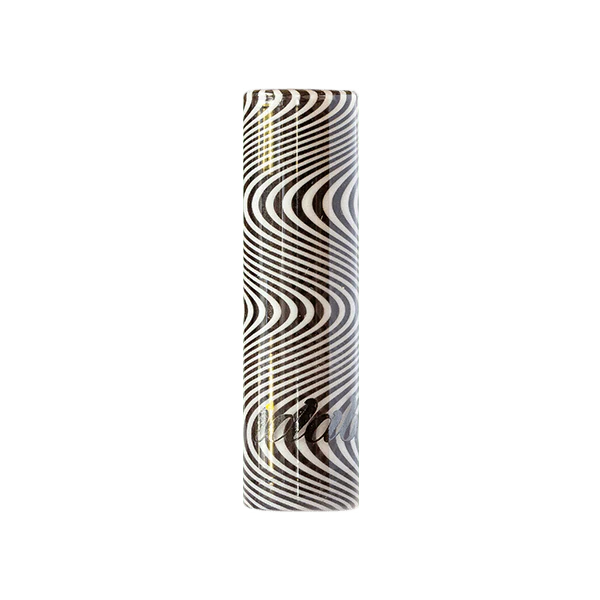 IDAB GLASS HOOKAH HOSE TIP (BLACK + WHITE)