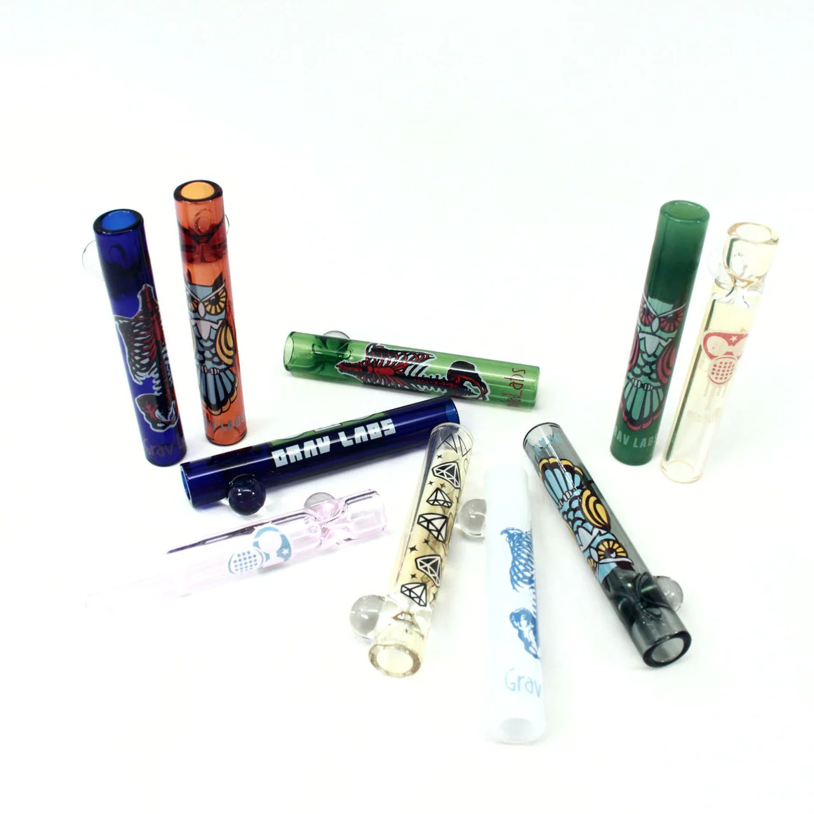 Grav 12mm Whimsical Taster 5 Pack lateralus-glass