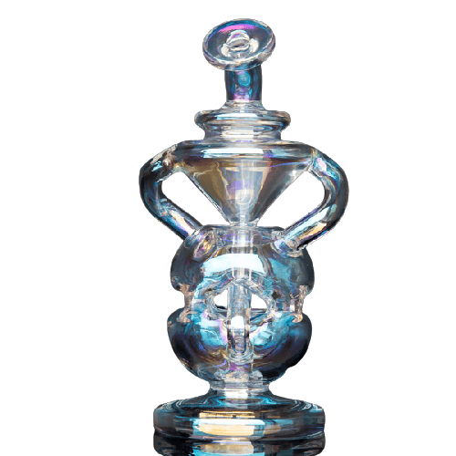 MJ Arsenal Iridescent Infinity Mini Rig lateralus-glass