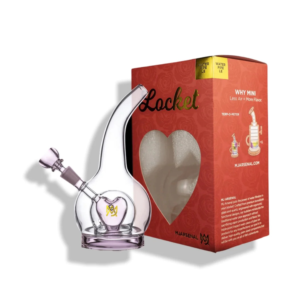 MJ Arsenal Locket Mini Water Pipe lateralus-glass