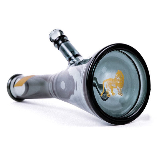 Marley Natural Water Pipe Smoked Glass Gold Stripe Decal lateralus-glass