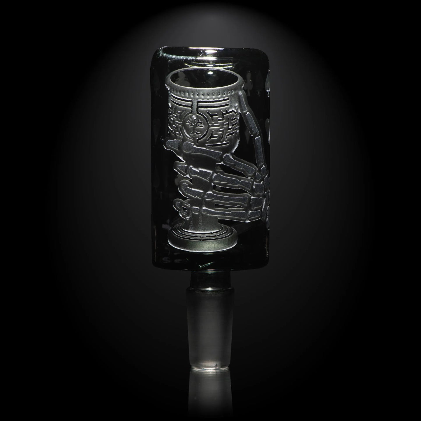 Milkyway Emperors Chalice Long Bowl Smoke (MB-005) lateralus-glass