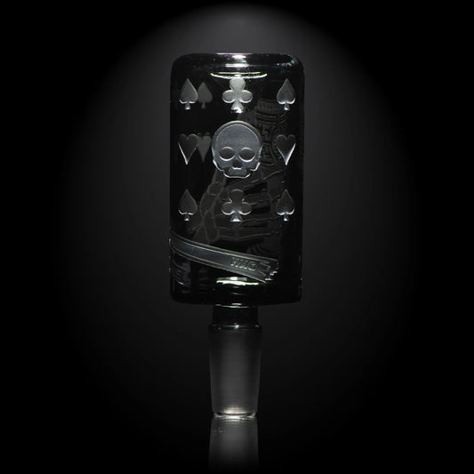 Milkyway Emperors Chalice Long Bowl Smoke (MB-005) lateralus-glass