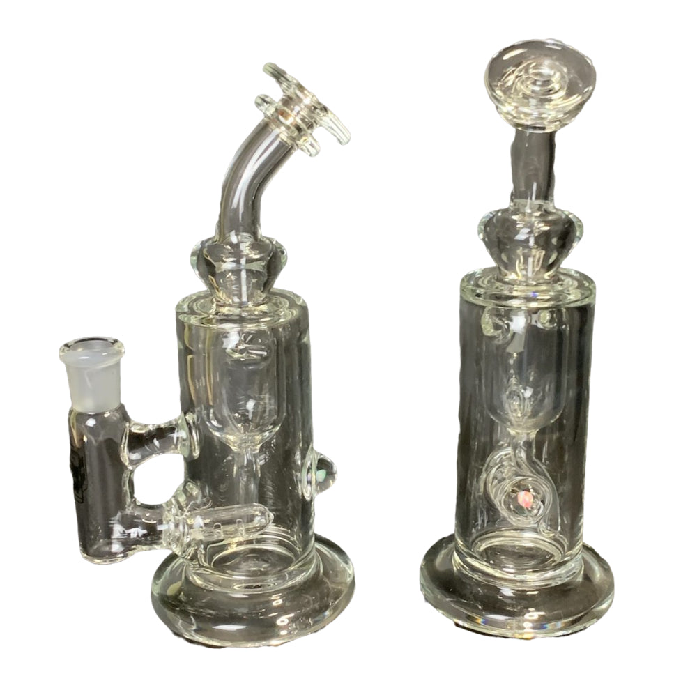 Ohio Valley Glass Tedrow Incycler Water Pipe lateralus-glass