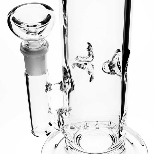 Ohio Valley Glass Water Pipe CR Inline Straight Tube lateralus-glass