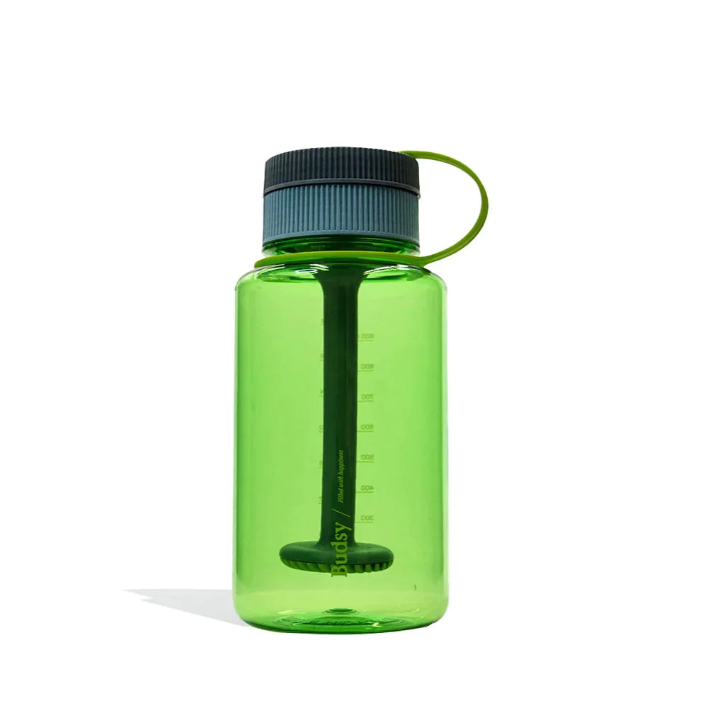 Puffco Budsy Water Bottle Style Water Pipe lateralus-glass