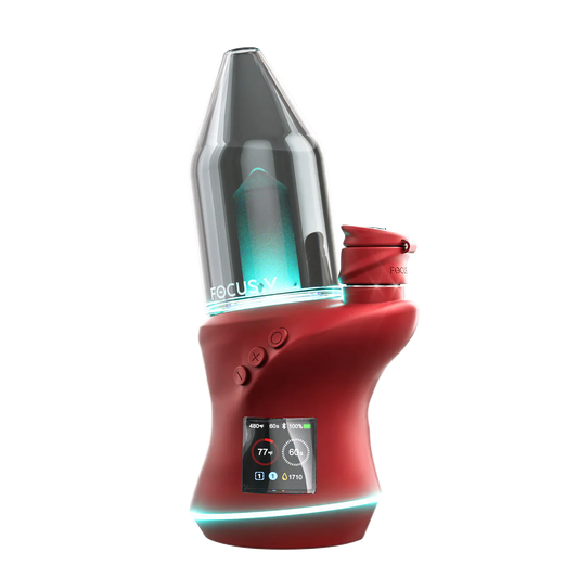 Focus V Carta 2 E-Rig Vaporizer- Bordeaux Red
