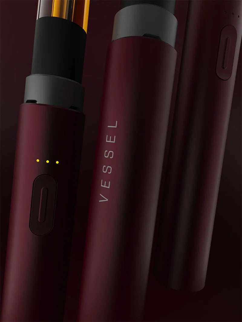Vessel Core [White, Merlot, Stone] 510 Battery