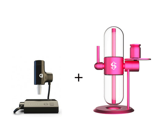 Pink Summer of Love x Stundenglass Gravity Infuser w/ G Pen HYER