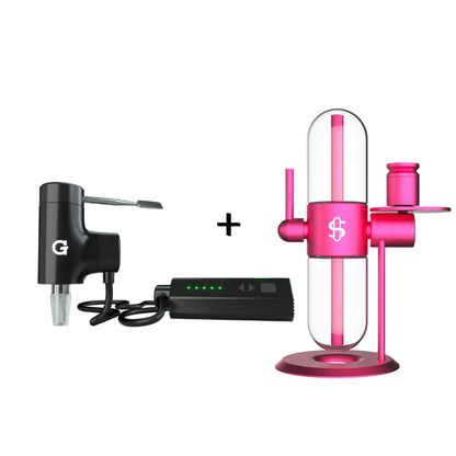 Kompact Pink Summer of Love x Stundenglass Gravity Infuser w/ G Pen HYER