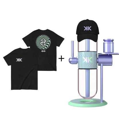 Khalifa x Stündenglass Gravity Infuser - Violet Sky / Mints w/ limited edition merchandise