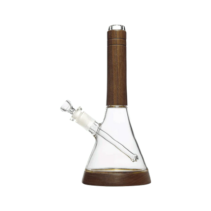 Marley Natural Walnut Wood Beaker Water Pipe 12"