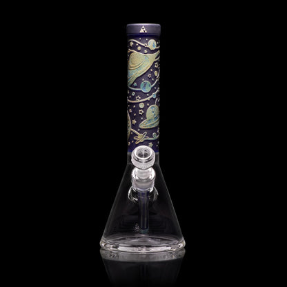 Milkyway Space Odyssey in Color 14" Beaker