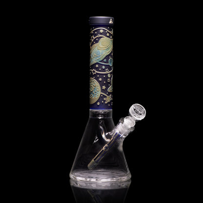Milkyway Space Odyssey in Color 14" Beaker