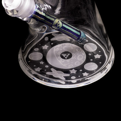 Milkyway Space Odyssey in Color 14" Beaker