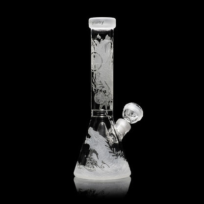 Milkyway Clear Blood Feud 11" Glass Beaker