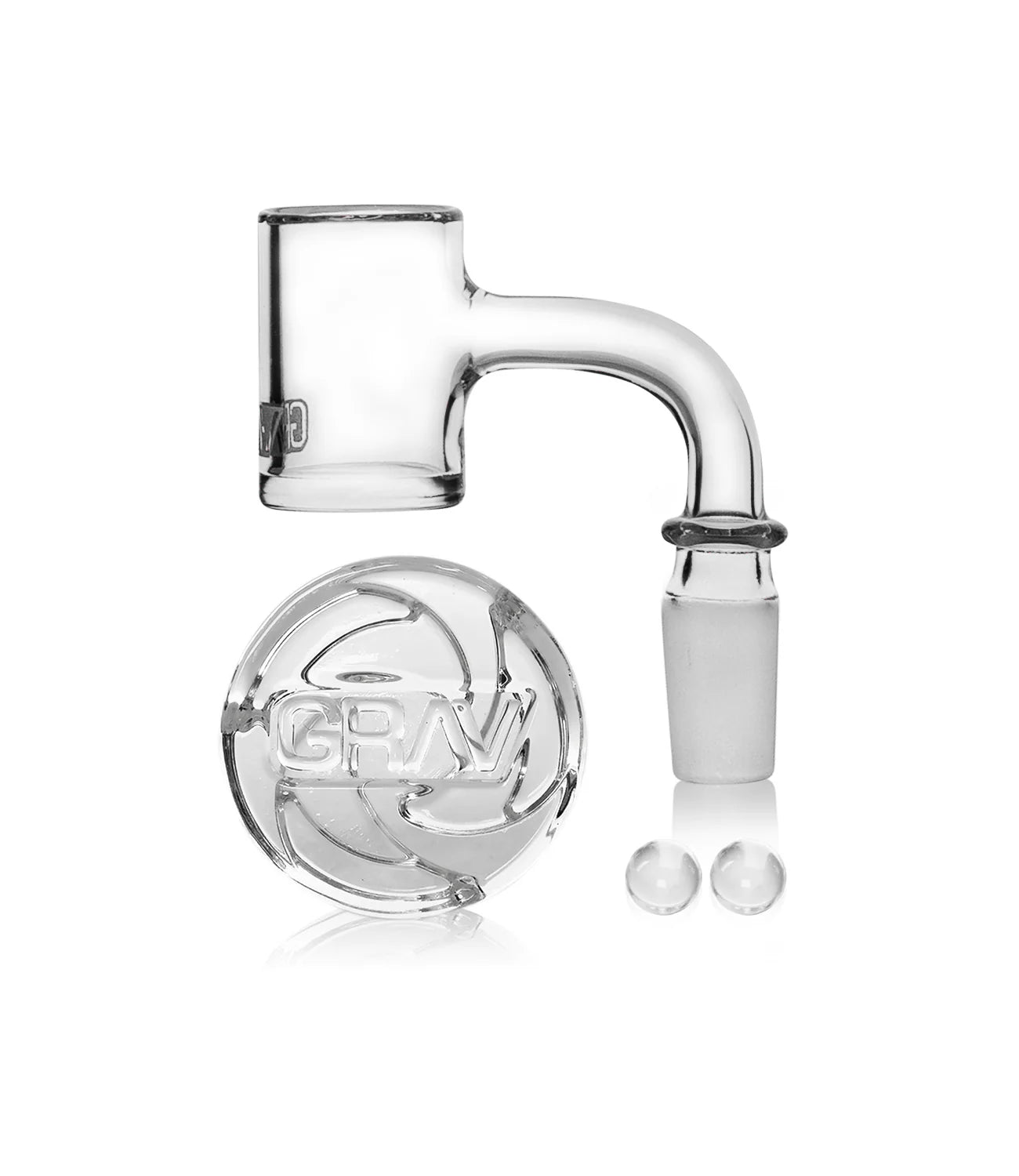 GRAV® 14mm 90° Seamless Quartz Banger Set