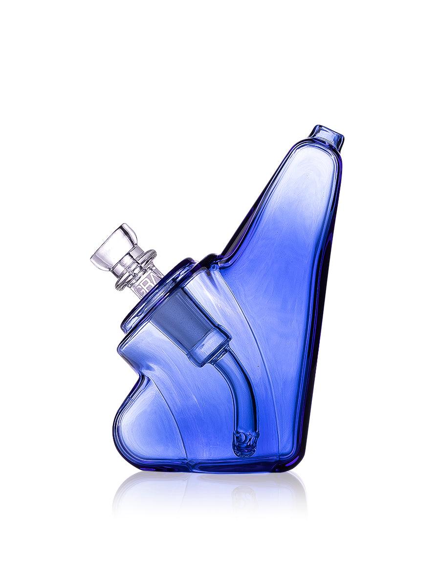 Grav Wedge Bubbler Smoke /Light Colbalt