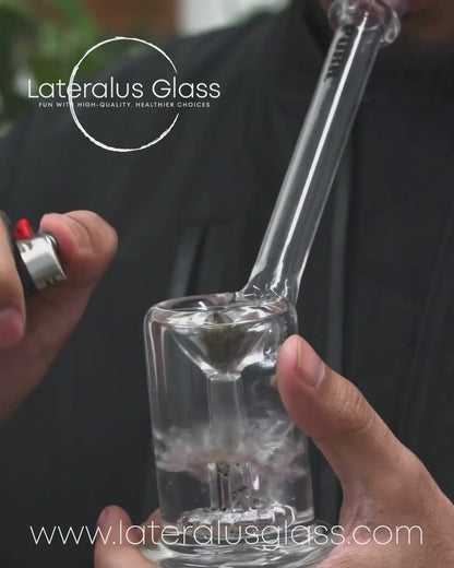 PURR Corn Cob Sherlock Glass Bubbler Water Pipe