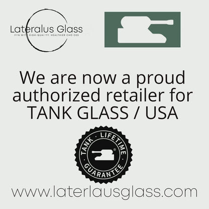 TANK GLASS | LOS ANGELES - THE ORIGINAL TANK BEAKER-12 w/ TANK TECH UNIVERSAL DOWNSTEM & BOWL