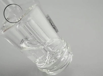 iDAB Worked Puffco Peak & Peak Pro V1 & V2 Transparent Colored Glass Attachment (Grey)