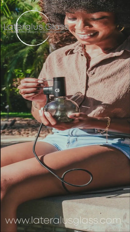 GRAV® GLOBE BUBBLER w/G PEN HYER VAPORIZER