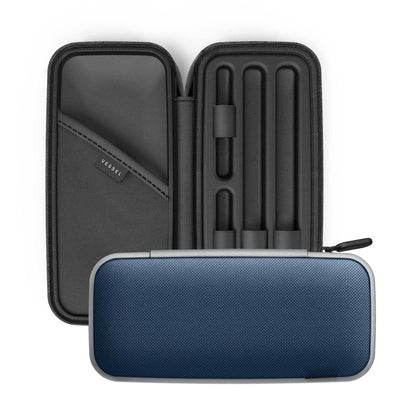 Vessel Rover Case ( Navy & Cognac)