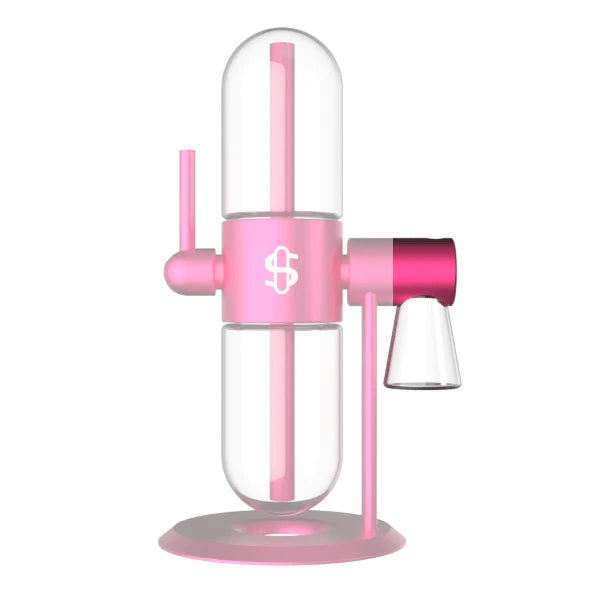 Kompact Pink Summer of Love x Stundenglass Gravity Infuser w/Pink Ashcatcher