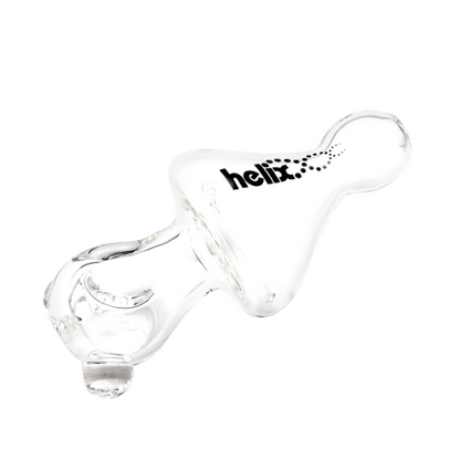 Grav Helix Mini Hand Pipe Clear lateralus-glass