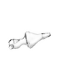 Grav Helix Mini Hand Pipe Clear lateralus-glass