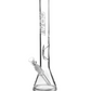Grav Large Clear Beaker Base Water Pipe lateralus-glass