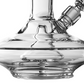 Grav Small Wide Base Water Pipe Clear lateralus-glass