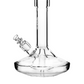 Grav Small Wide Base Water Pipe Clear lateralus-glass