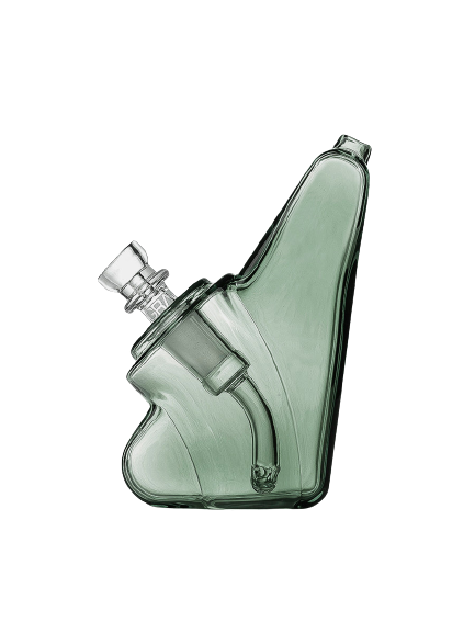 Grav Wedge Bubbler Smoke lateralus-glass