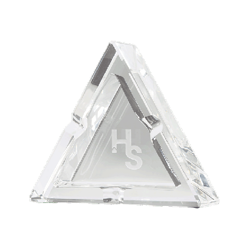 Higher Standards Premium Crystal Glass Ashtray lateralus-glass