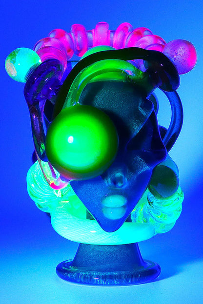 LaceFace Glass Headlock Cyborg  #88 lateralus-glass