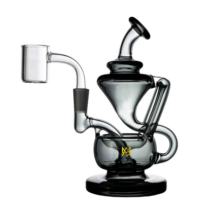 MJ Arsenal Charcoal Claude Mini Rig lateralus-glass